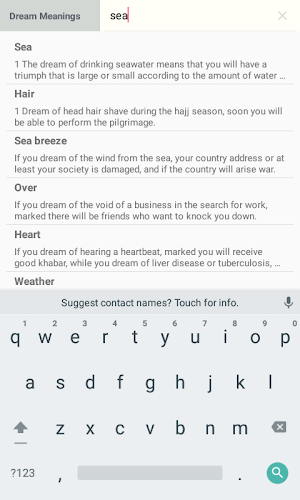 Dream Meanings (Offline) Screenshot 3