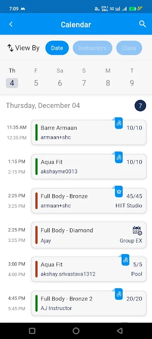 SHC Tracker Screenshot 3
