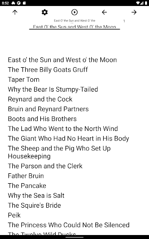 Book, East O' the Sun and West Screenshot 2