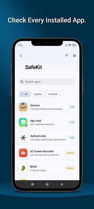 SafeKit - Android Security Screenshot 1