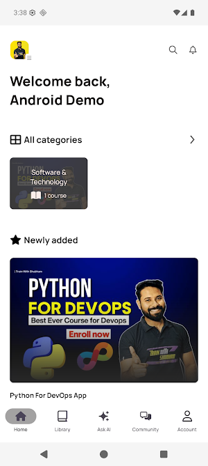 TrainWithShubham App Screenshot 2
