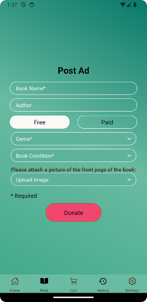 ShareAllBooks Screenshot 1