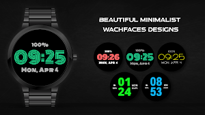 Big Font Watchface for Wear OS Screenshot 1