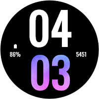 DigitGlow Watch Face