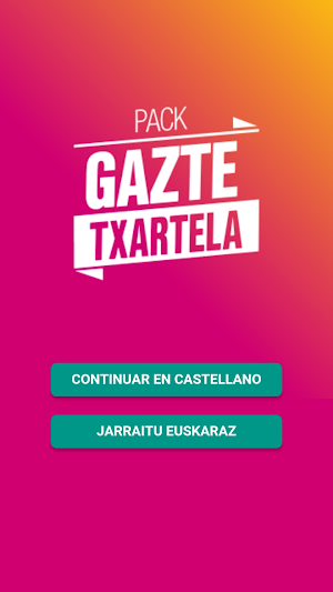 Pack Gazte-txartela Screenshot 0