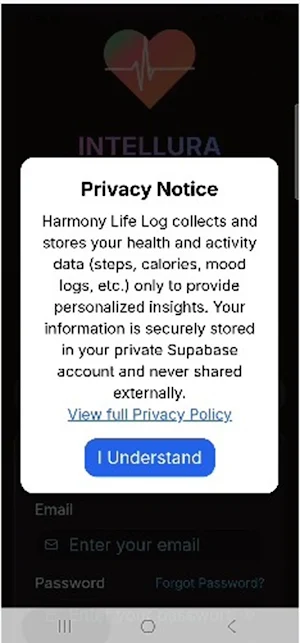 INTELLURA HARMONY Screenshot 0