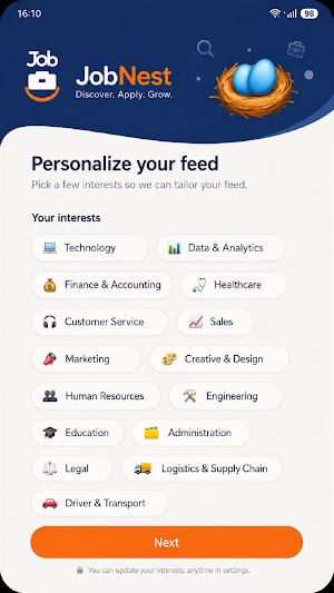 JobNest-Find Jobs Screenshot 3