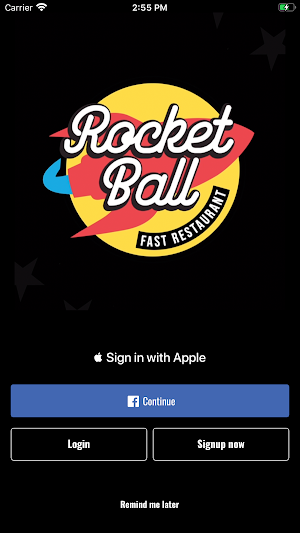 Rocket Ball - Fast Restaurant Screenshot 1