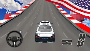 Police Car Real: Race 3D Screenshot 3