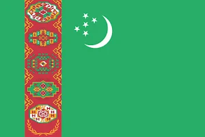 Turkmenistan Analog Watch Face Screenshot 2