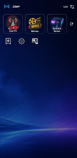 Z5 Media Player Screenshot 2