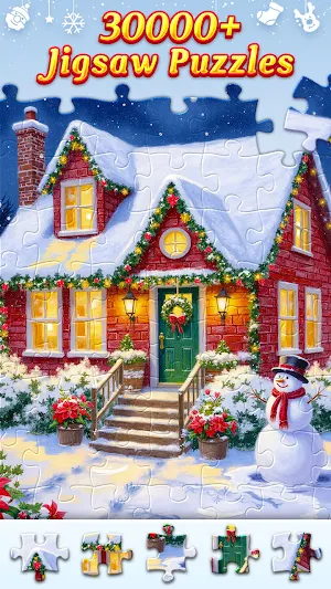 Christmas Jigsaw: Puzzle Game Screenshot 1