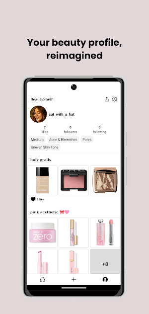 BeautyShelf: Makeup Organizer Screenshot 1