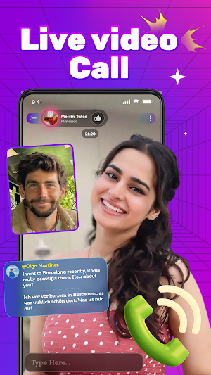 Pinkstar - Online Video Chat Screenshot 1