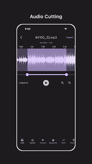 Audio Editor Screenshot 2