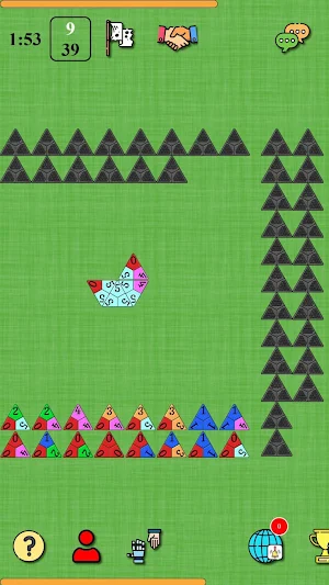 Triminos, dominoes triangles Screenshot 3