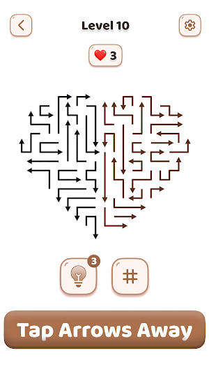 Arrow Flow: Brain Puzzle Game Screenshot 1