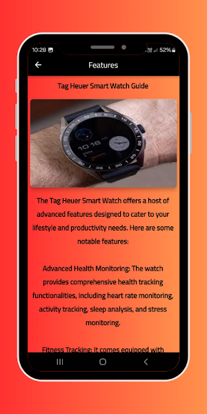 Tag Heuer Smart Watch Guide Screenshot 0