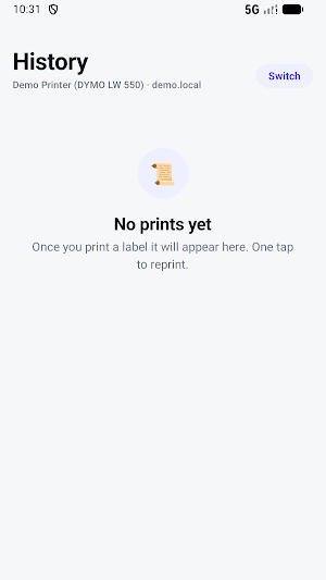 Print Dymolabels from phone Screenshot 3