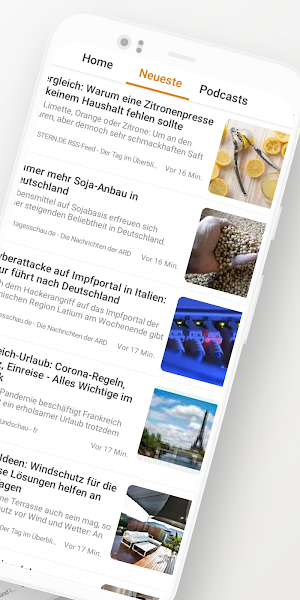 Aktuelle Nachrichten Screenshot 1