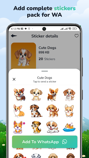 Funny Animal Sticker WAsticker Screenshot 3