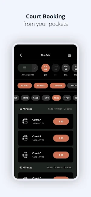 The Grid - Padel Haus Screenshot 2