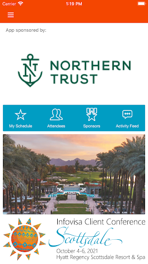 Infovisa Client Conference Screenshot 1