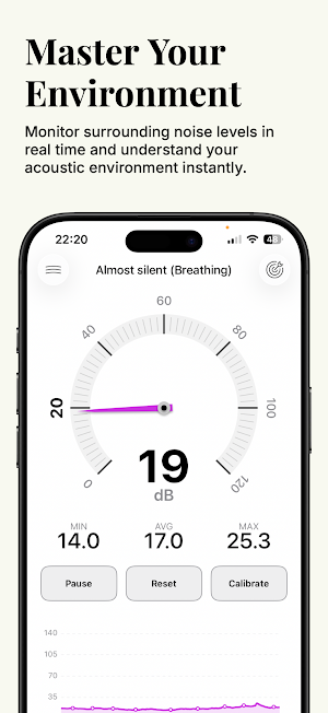 Cuspart: dB Meter Screenshot 0