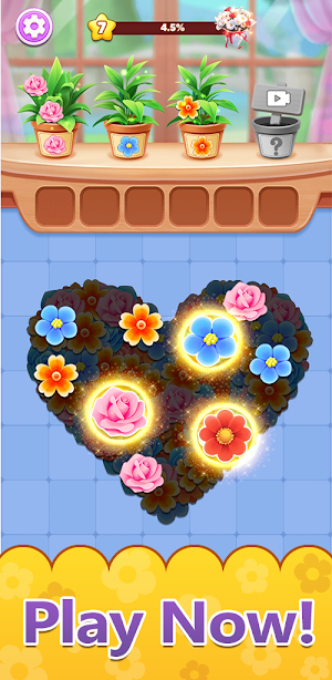 Flower Match Puzzle Screenshot 2