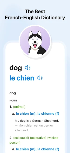 FrenchDictionary.com Screenshot 0