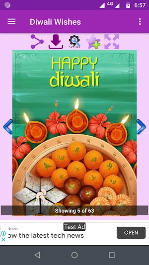 Diwali Wishes Gallery Screenshot 3