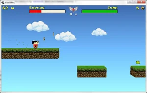 Pixel Hero Running Screenshot 1