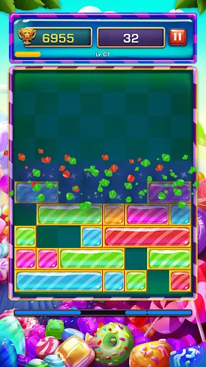 Candy Sliding : Burst Drop Screenshot 2
