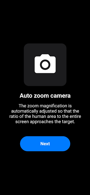 Auto Zoom Camera - Video Cam Screenshot 1