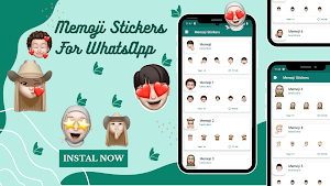 Memoji Stickers For WhatsApp Screenshot 0