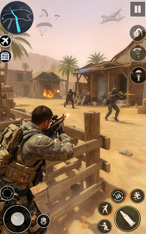 Gun Shoot Agent Shooting Games Screenshot 0