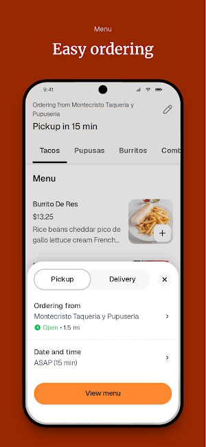 Montecristo Taqueria Screenshot 2