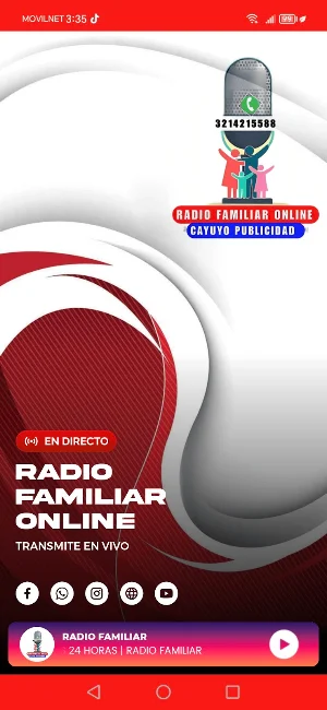Radio familiar Screenshot 0