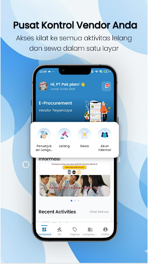 E-Procurement Screenshot 0