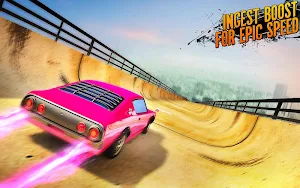 Mega Ramp Car Stunt Racing Games - Free Car Games Screenshot 3