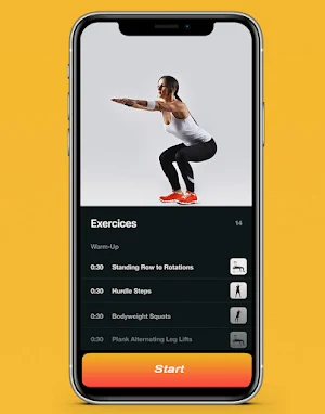 female workout at home Offline Screenshot 1
