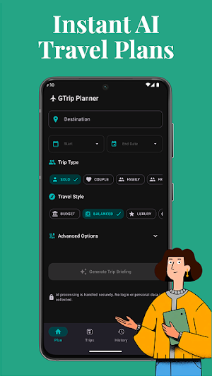 GTrip Planner Screenshot 2