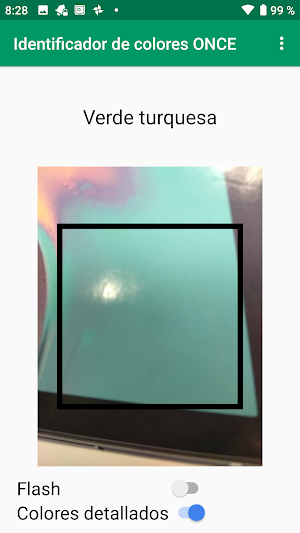 Identificador de colores ONCE Screenshot 1