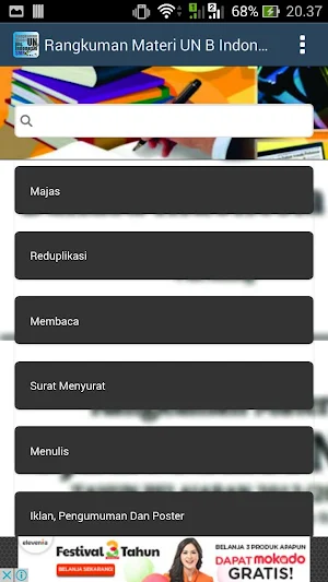 Rangkuman UN B Indonesia SMP Screenshot 3