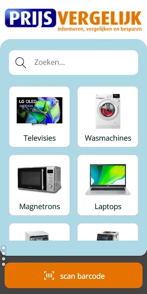 Prijsvergelijk Barcode Scanner Screenshot 0