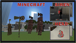 Siren Head Minecraft Screenshot 0