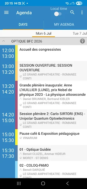 OPTIQUE BFC 2026 Screenshot 0