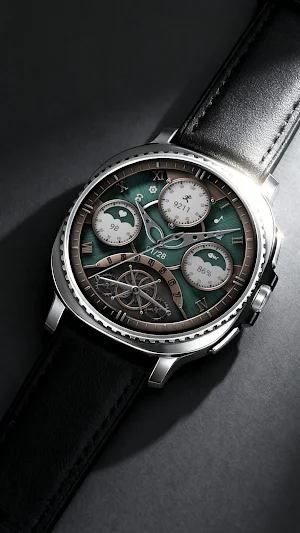Peacock Green For Wear OS Screenshot 0