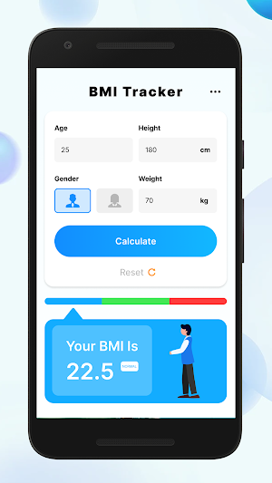 BMI Tracker Screenshot 2