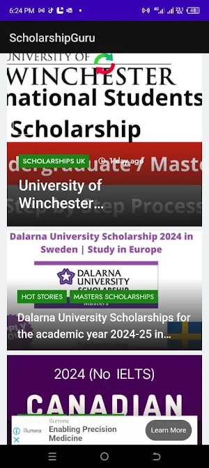 ScholarshipGuru (Latest News) Screenshot 0